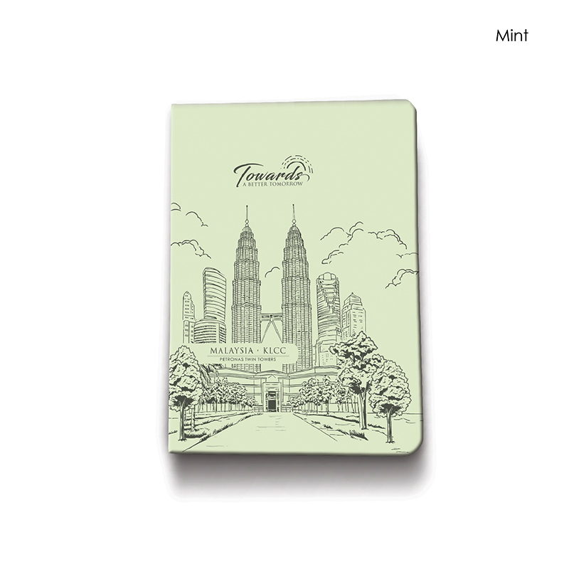 30085_A5 Hardcover Notebook_KLCC 2027_Mint