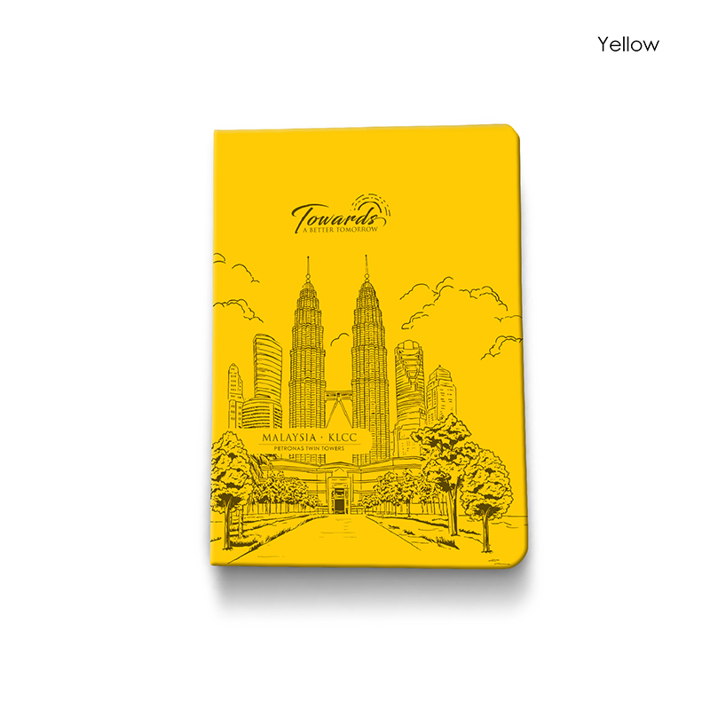 30085_A5 Hardcover Notebook_KLCC 2027_Yellow