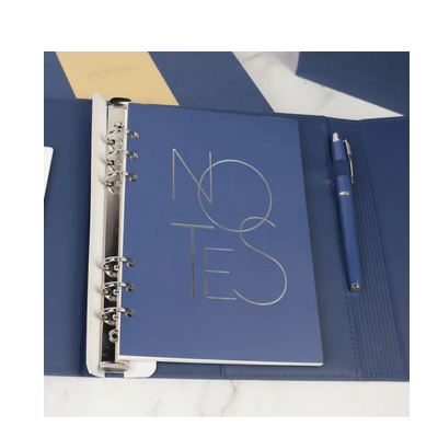 3(2) BSGIFTS Premium PU 6-Ring Diary Gift Set