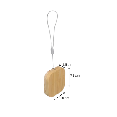 3(2) BSGIFTS Square Shape Bamboo 6-in-1 Fast Charging Cable Kit