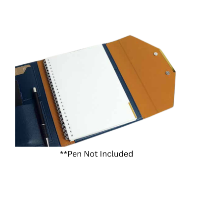 3(3) BSGIFTS A5 PU Leather Executive Planner Organizer with Wire O