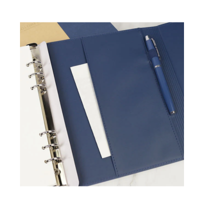 3(3) BSGIFTS Premium PU 6-Ring Diary Gift Set