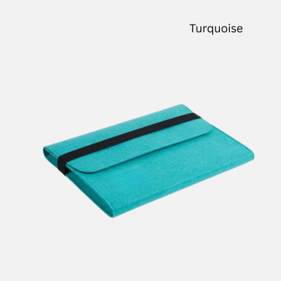 4(1) BSGIFTS A4 Felt Document Folder with Mouse Pad Back