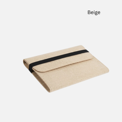 4(2) BSGIFTS A4 Felt Document Folder with Mouse Pad Back