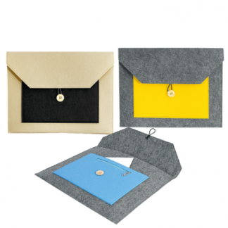 2 BSGIFTS A4 Premium Felt Document Folder
