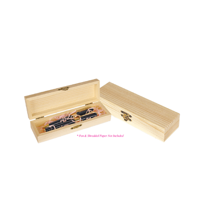 3(1) BSGIFTS Wooden Pen Box