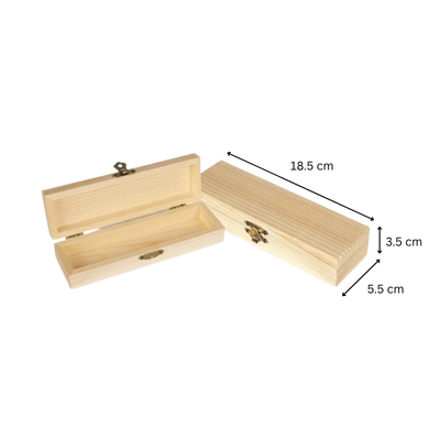 3(2) BSGIFTS Wooden Pen Box