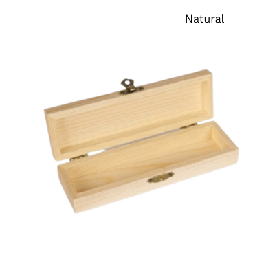 4 BSGIFTS Wooden Pen Box