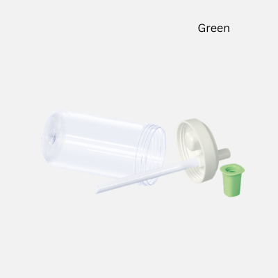 4(1) BSGIFTS Portable Plastic Water Bottle with Straw 500ml