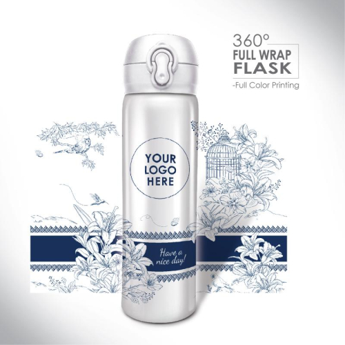 34002 Double Wall Stainless Steel Vacuum Thermal Flask – 500ml