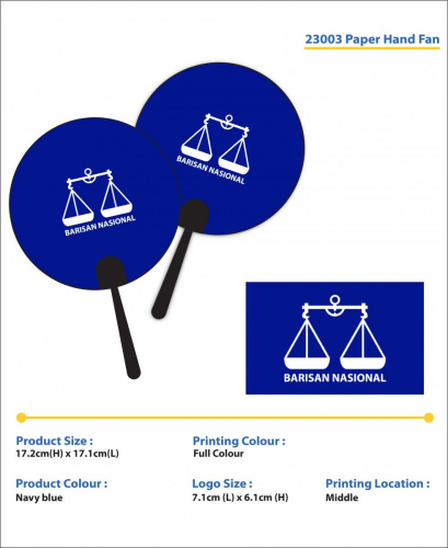 BN 23003 PAPER HAND FAN