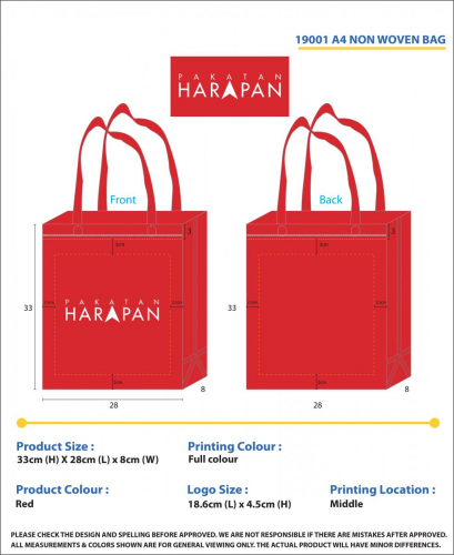 PH-19001-A4-NON-WOVEN-BAG